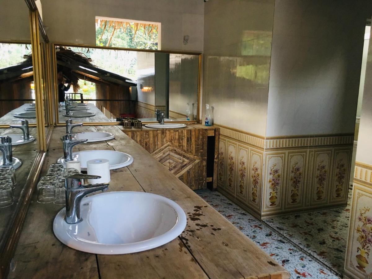 Lepont Mu Waterfall Bungalow Hoa Binh Экстерьер фото