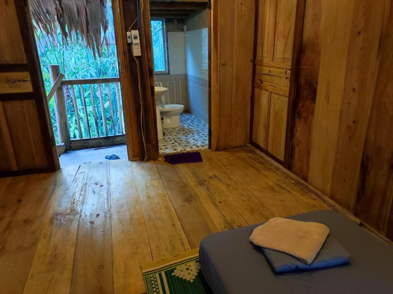 Lepont Mu Waterfall Bungalow Hoa Binh Экстерьер фото