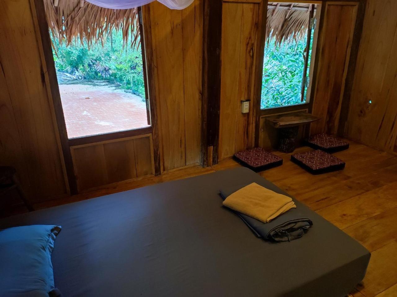 Lepont Mu Waterfall Bungalow Hoa Binh Экстерьер фото