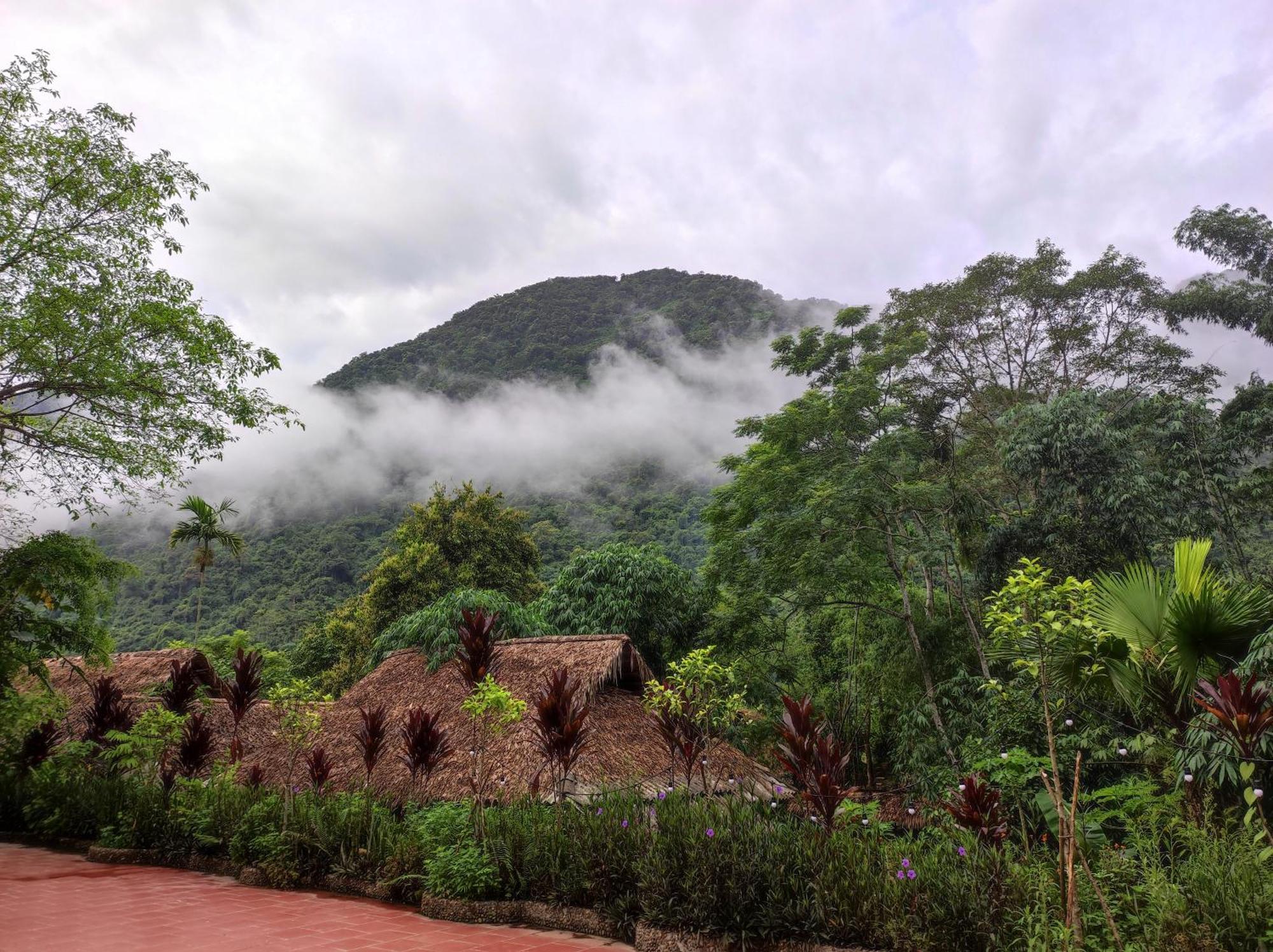 Lepont Mu Waterfall Bungalow Hoa Binh Экстерьер фото