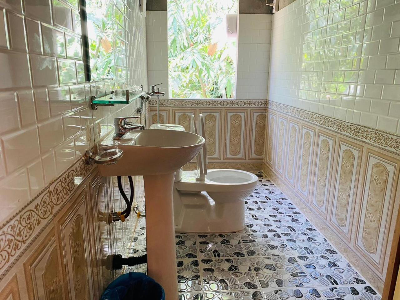 Lepont Mu Waterfall Bungalow Hoa Binh Экстерьер фото