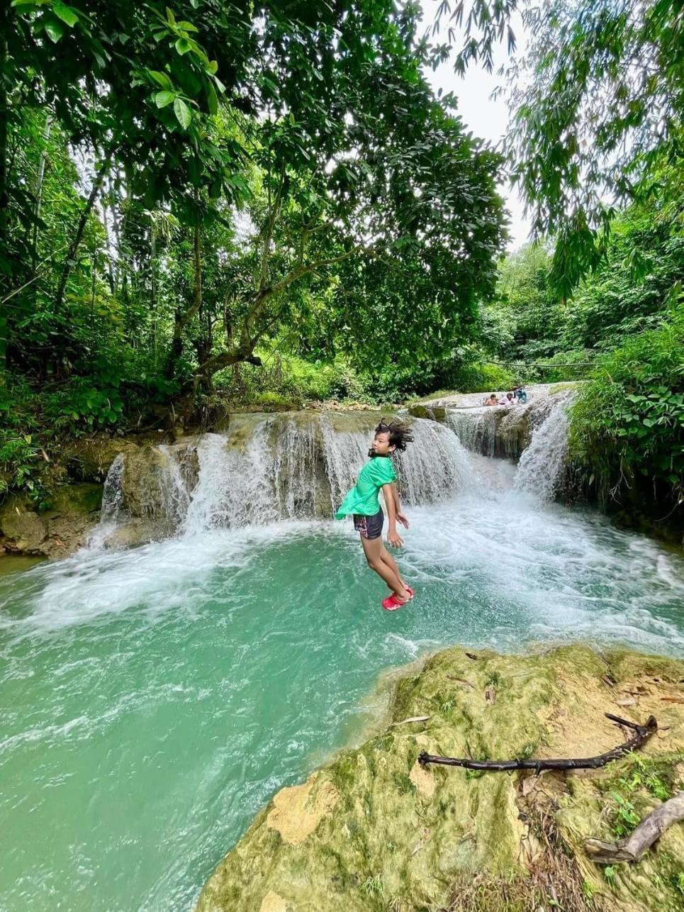 Lepont Mu Waterfall Bungalow Hoa Binh Экстерьер фото