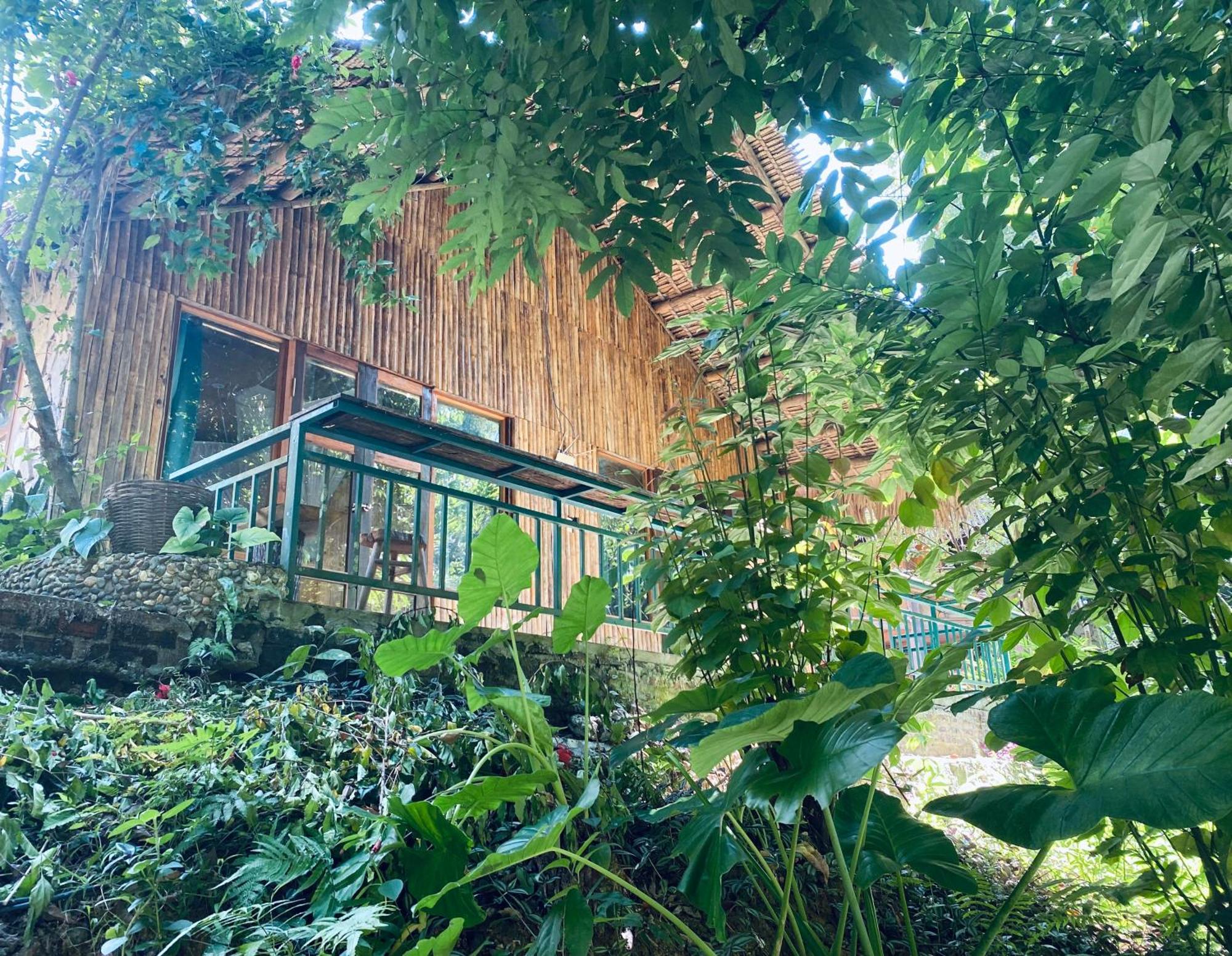Lepont Mu Waterfall Bungalow Hoa Binh Экстерьер фото