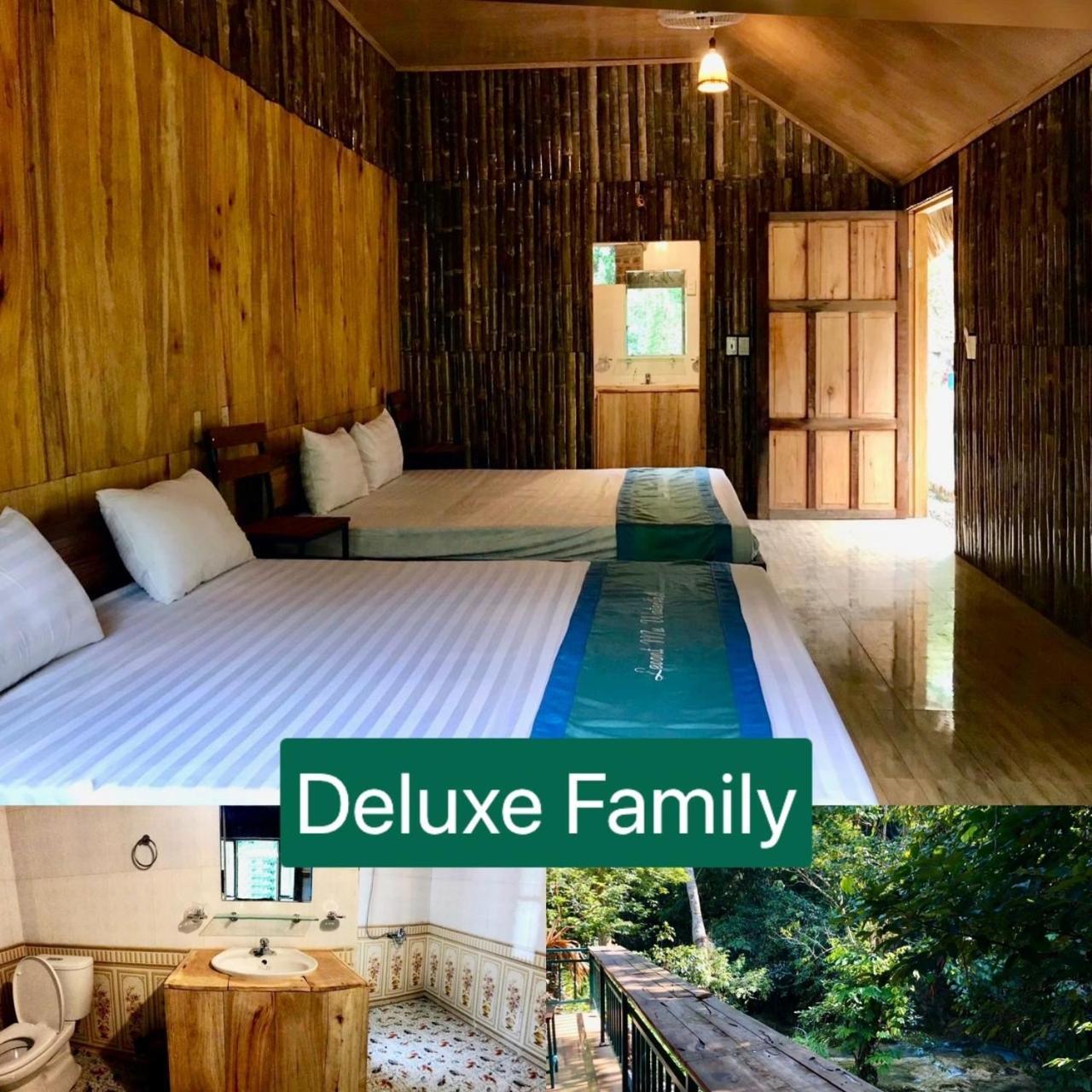 Lepont Mu Waterfall Bungalow Hoa Binh Экстерьер фото