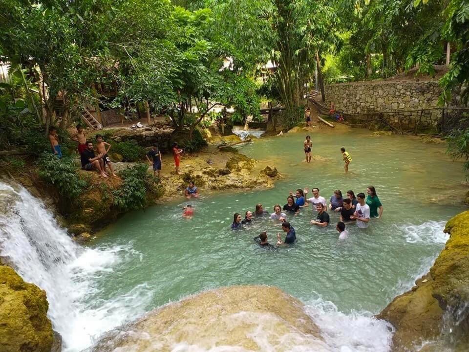 Lepont Mu Waterfall Bungalow Hoa Binh Экстерьер фото
