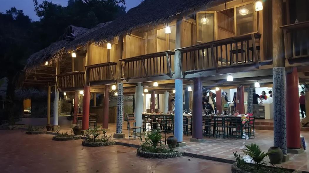 Lepont Mu Waterfall Bungalow Hoa Binh Экстерьер фото